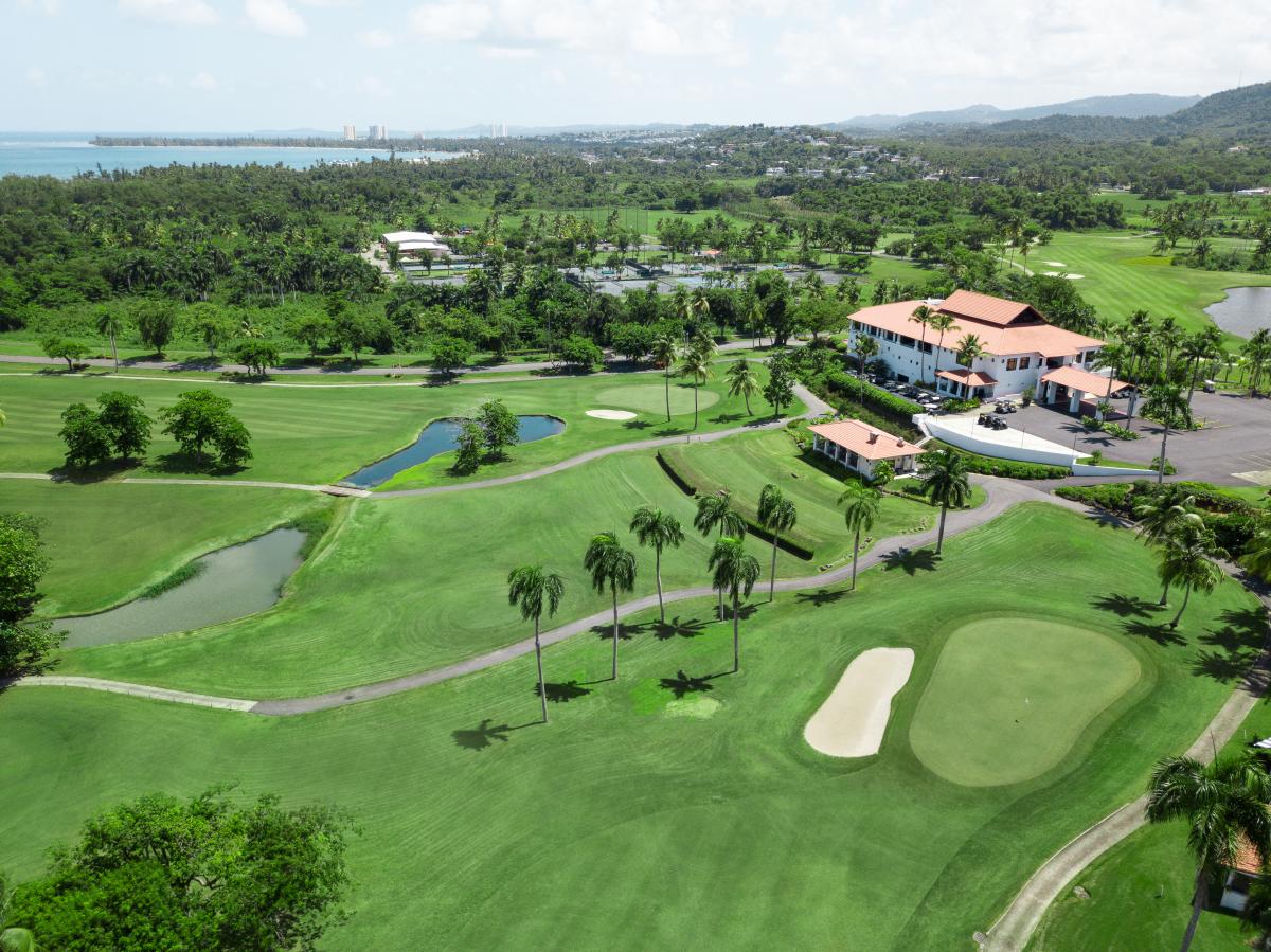 Golf course.
